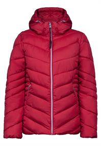 Kurze Steppjacke carpet red