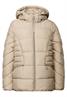 Kurze Steppjacke smooth champagne