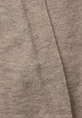 Kurze Strickjacke bleached sand melange