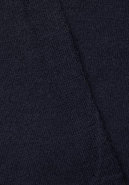 Kurze Strickjacke deep blue