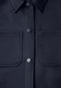 Kurze Sweatjacke universal blue