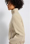 Kurze Teddyjacke savannah sand