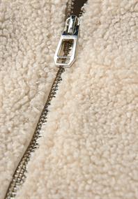 Kurze Teddyjacke savannah sand