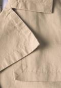 Kurze Trenchcoat light toffee