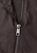Kurze Velours Jacke deep roast brown