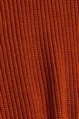 Kurzer Cardigan aus 100% Bio-Baumwolle rust orange 5