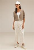 Kurzer Cardigan bleached sand melange