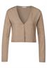 Kurzer Cardigan bleached sand melange