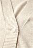 Kurzer Cardigan cream white melange