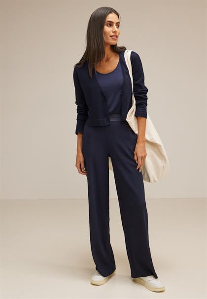 Kurzer Cardigan deep blue