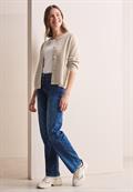 Kurzer Cardigan desert beige melange