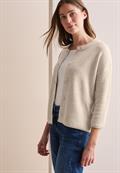 Kurzer Cardigan desert beige melange