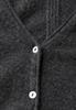 Kurzer Cardigan gravel grey mel.