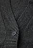 Kurzer Cardigan gravel grey mel.