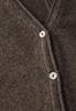Kurzer Cardigan nomad brown mel.