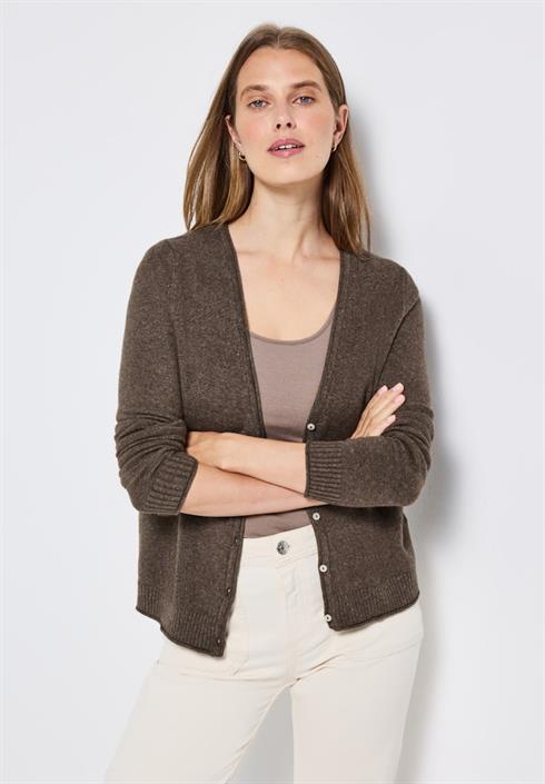 kurzer-cardigan-nomad-brown-mel