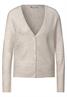 Kurzer Cardigan tusk cream mel.