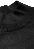 Kurzer Strickpullover black