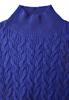 Kurzer Strickpullover force blue
