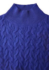 Kurzer Strickpullover force blue