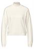Kurzer Strickpullover lucid white