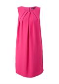 Kurzes Kleid aus Crêpe pink