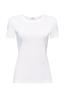 Kurzärmliges Baumwoll-T-Shirt white