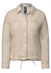 Kuschelige Jacke light hazel beige