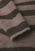 Kuscheliger Jacquard Sweater silk brown