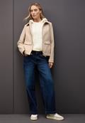 Kuscheliger Kapuzenpullover soft beige
