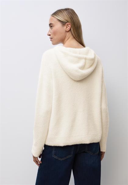 Kuscheliger Kapuzenpullover soft beige