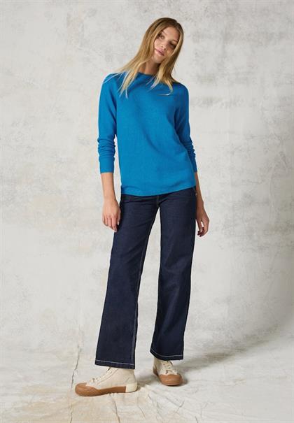 Kuscheliger Pullover dynamic aqua melange