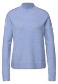 Kuscheliger Pullover frosted blue mel.
