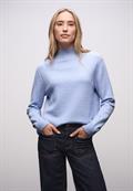 Kuscheliger Pullover frosted blue mel.