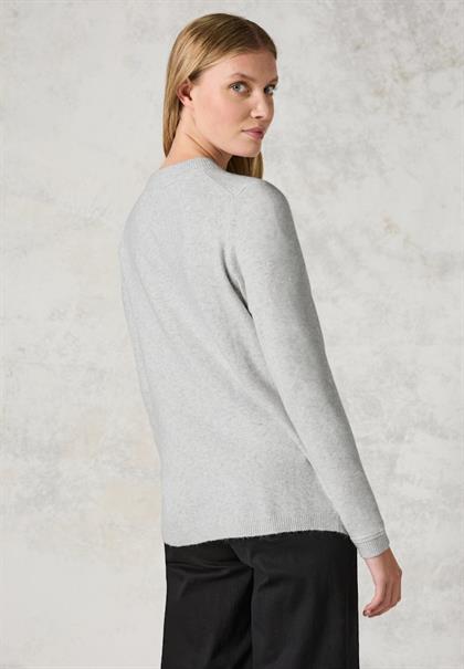 Kuscheliger Pullover soft silver melange