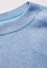 Kuscheliger Pullover whisper blue melange