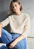 Kuscheliger Rundhalspullover soft beige