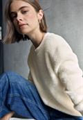 Kuscheliger Rundhalspullover soft beige