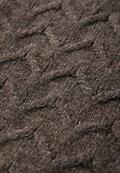 Kuscheliger Strukturpullover dark nomad brown mel.