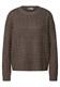 Kuscheliger Strukturpullover dark nomad brown mel.