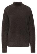 Kuscheliger Strukturpullover deep roast brown