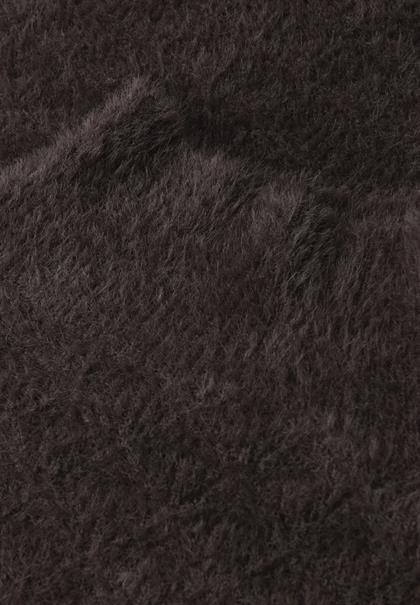 Kuscheliger Strukturpullover deep roast brown