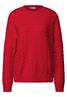 Kuscheliger Strukturpullover racing red