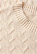 Kuscheliger Strukturpullover soft beige