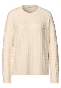 Kuscheliger Strukturpullover soft beige