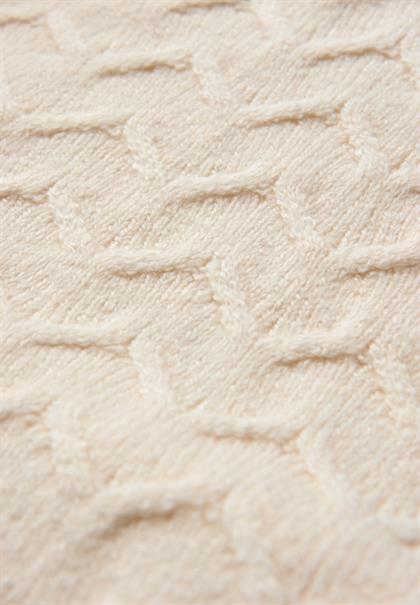 Kuscheliger Strukturpullover soft beige