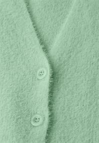 Kuscheliger V-Neck Cardigan serene green