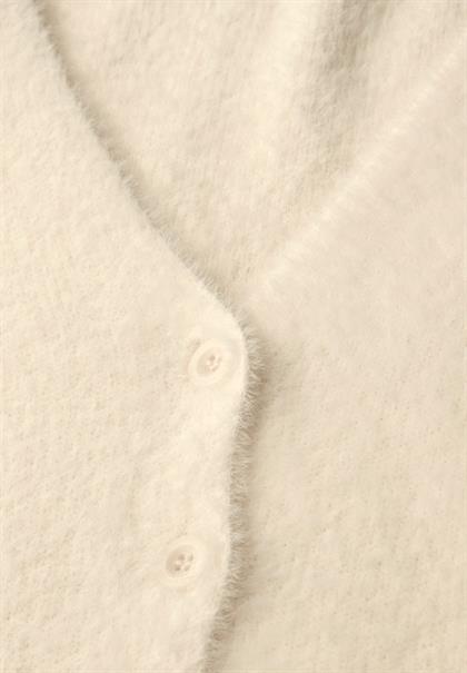 Kuscheliger V-Neck Cardigan soft beige