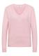 Kuscheliger V-Neck Pullover blossom glow melange