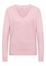 Kuscheliger V-Neck Pullover blossom glow melange
